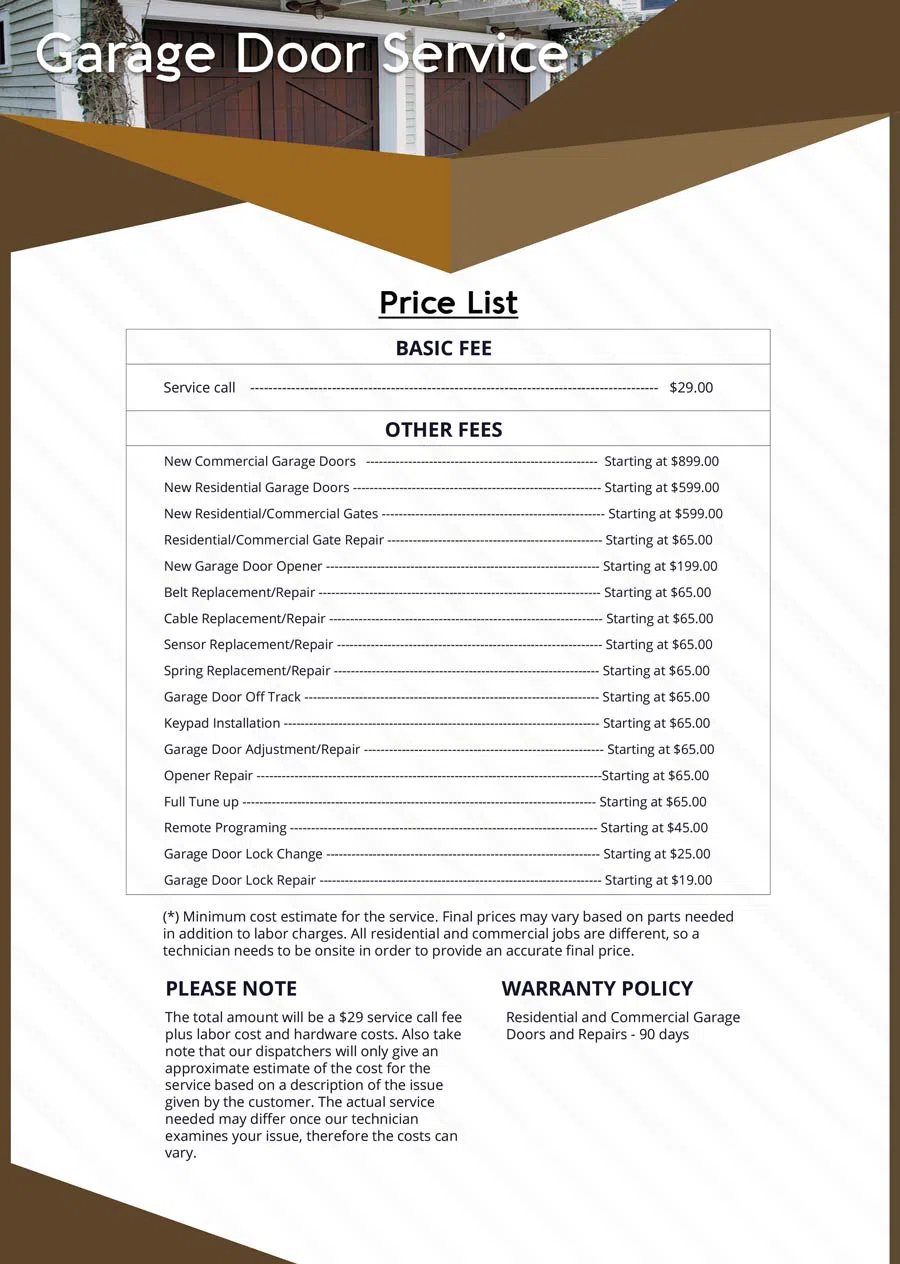 Express Garage Doors Duncanville, TX 972-737-3991